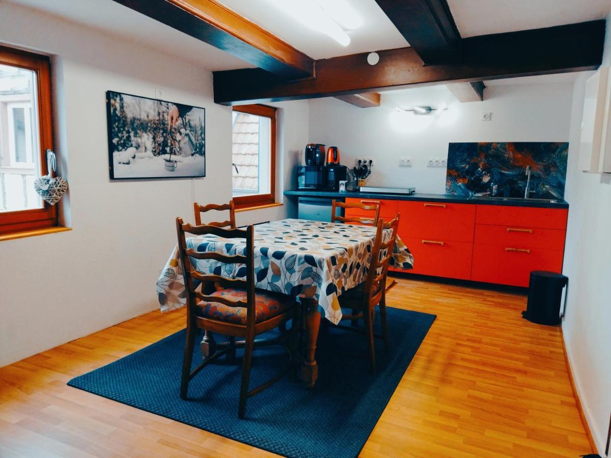 Chez Nathalie Et Sebastien Au Centre D'Obernai Apartment Екстериор снимка